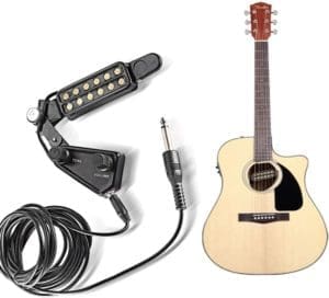 Recording - How to Mic an Acoustic Guitar pickup system
