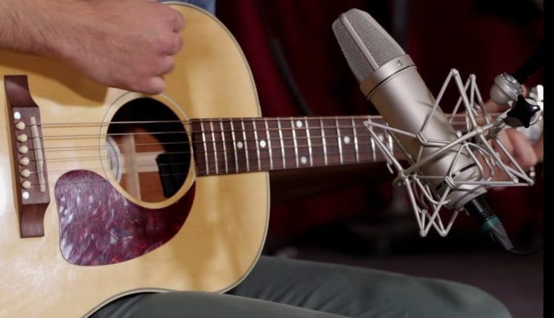 How to record an acoustic guitar