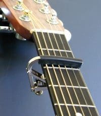 How to fit a capo - 2nd fret