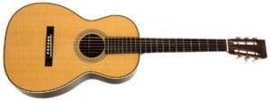 Parlor acoustic guitar