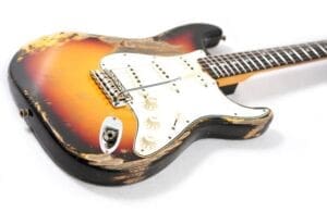 Guitar strat custom shop relicing