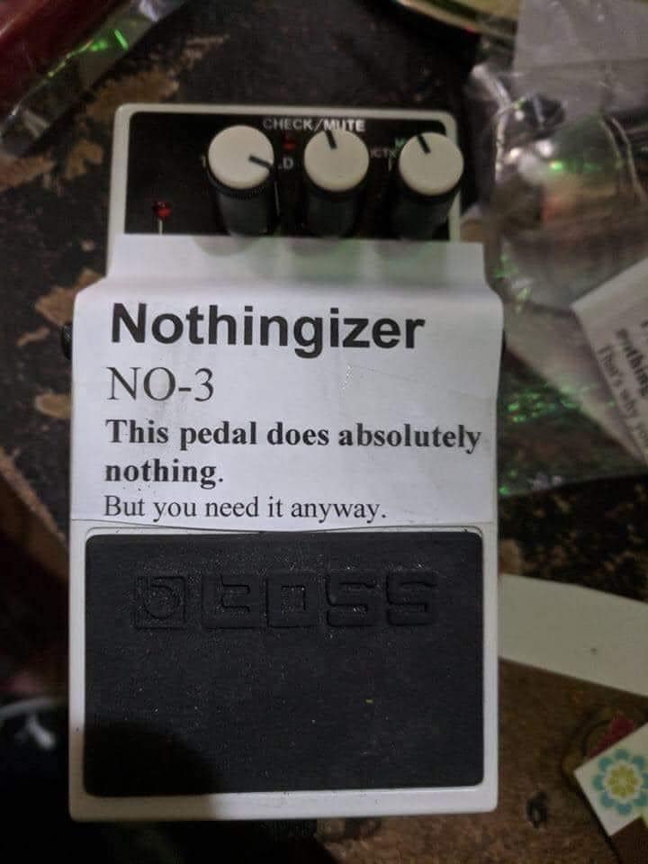Guitar humour Nothingizer