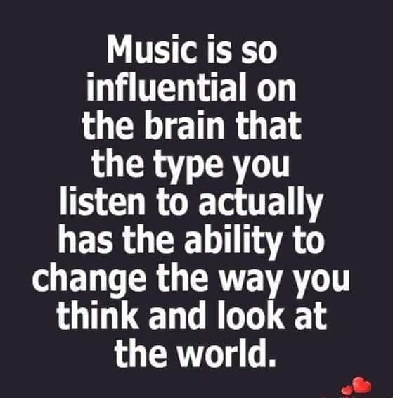 Music is influential