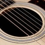 Taylor 214ce Guitar Review-soundhole closeup
