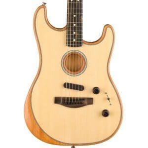 Fender American Acoustasonic Stratocaster upright
