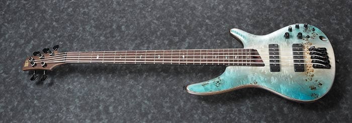 Ibanez SR1605B 5-String Bass full view